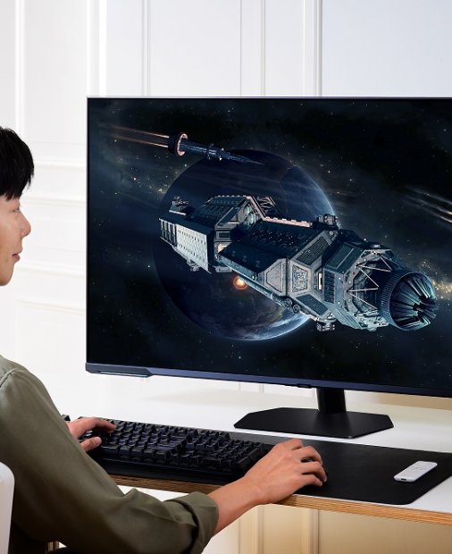 Odyssey Neo G7 43 inci - monitor special pentru gameri de la Samsung