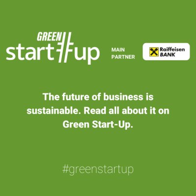 Raiffeisen Bank joins InternetCorp as a partner for Green Start-Up, the bilingual news website dedicated to sustainable businesses