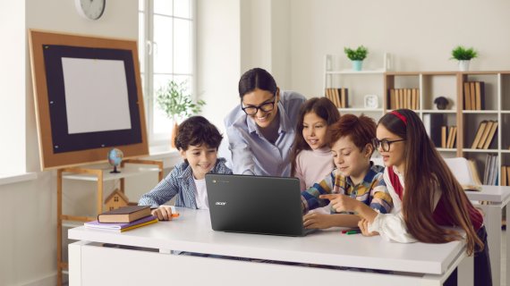 Laptopuri de școală: de ce Acer pariază pe noi patru dispozitive Chromebook