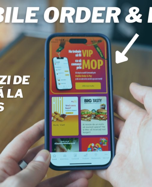 REVIEW Mobile Order & Pay de la McDonald's România ajută prin tehnologie