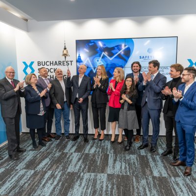 Compania Safetech Innovations urcă de pe Piața AeRo pe piața mare a Bursei
