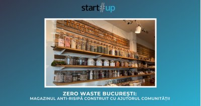 Zero Waste București: magazin anti-risipă inspirat de case fără coș de gunoi