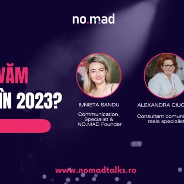 Eveniment NO.MAD Talks: Cum ne promovăm online în 2023