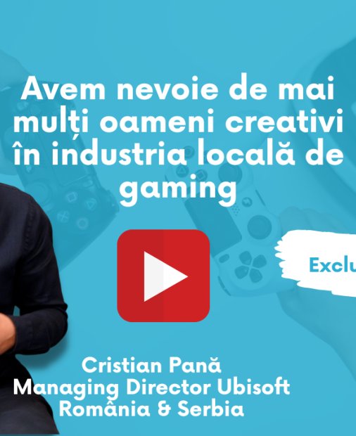 INTERVIU De ce are România nevoie de oameni creativi în gaming