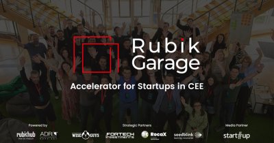 Înscrieri deschise pentru startup-uri early stage la Rubik Garage 2023