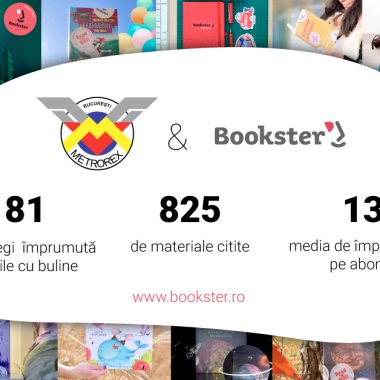 Organizații care citesc: Metrorex și Bookster