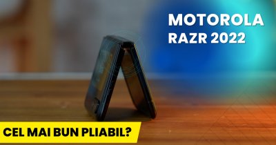 REVIEW Motorola razr 2022 - ușor să te îndrăgostești, greu de iubit