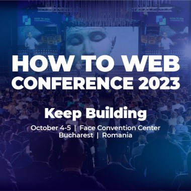How to Web 2023 ”Keeps Building” on October 4th and 5th. The first speakers of the conference