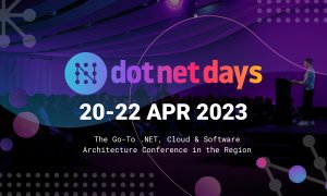 Dotnetdays - cea mai mare conferință de .NET, Cloud și architectură software, revine pe 22 Aprilie 2023