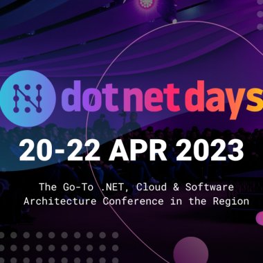 Dotnetdays - cea mai mare conferință de .NET, Cloud și architectură software, revine pe 22 Aprilie 2023