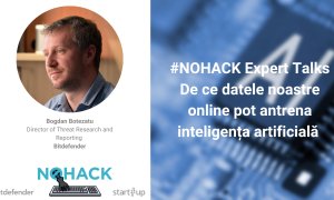#NOHACK Expert Talks - datele noastre ajung online și antrenează AI-ul