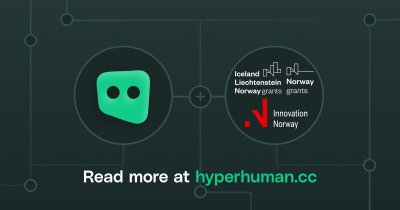 Hyperhuman secures a 200k Euro technology grant from EEA and Norway Grants