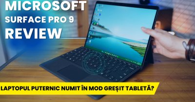 REVIEW Microsoft Surface 9 Pro - cel mai bun laptop numit tabletă