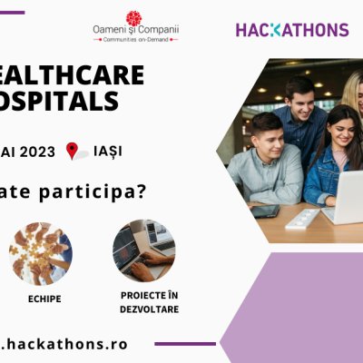 Hackathon pentru tineri care vor să facă soluții digitale pentru medicină