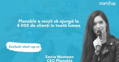 Xenia Muntean, Planable: 4.000 de clienți și o creștere sănătoasă și cu profit
