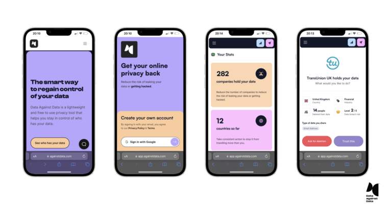 Platforma de protejarea datelor personale AgainstData.com, lansată