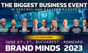3 experți globali, care au mentorat lideri mondiali, vin pe scenă BRAND MINDS