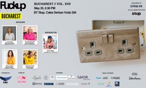 Fuckup Nights Bucharest: femei din comunicare vorbesc despre eșecul profesional la ediția a XVII-a