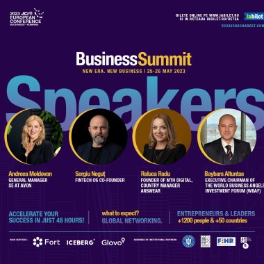 Summit-ul New Era. New Business: 1000 de lideri din toată lumea, la București