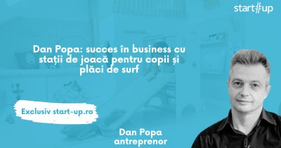 Dan Popa: succes cu stații de joacă pentru copii și plăci de surf electrice