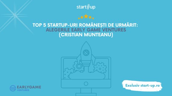 Top 5 startup-uri românești de urmărit: alegerile Early Game Ventures