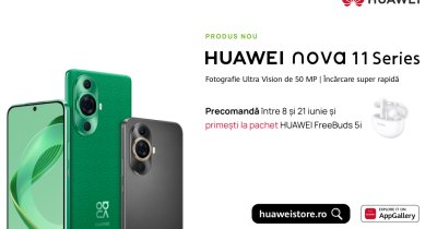 Huawei lansează seria Nova 11 în România, pentru dispozitive mid-range