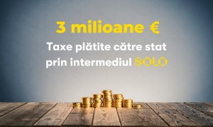 Taxe în valoare de 3 milioane de euro plătite de PFA-uri prin SOLO în 2022