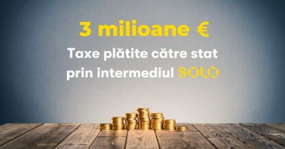 Taxe în valoare de 3 milioane de euro plătite de PFA-uri prin SOLO în 2022
