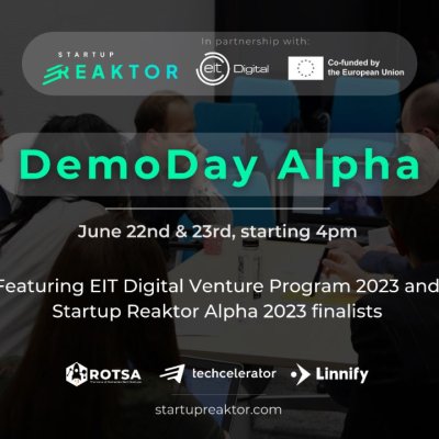 6 startups in the final of the Venture Program pre-accelerator from EIT Digital