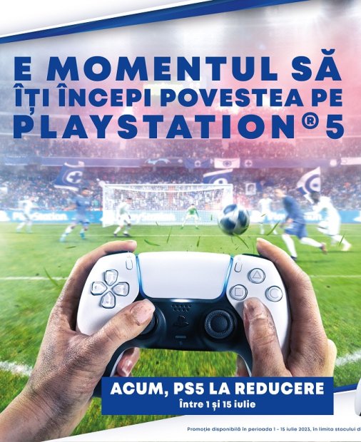 Consola PlayStation 5, disponibilă la prețuri speciale în luna iulie