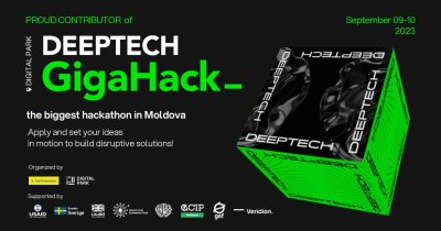Cel mai mare hackathon din Republica Moldova - focus pe deep tech