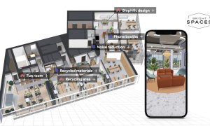Bright Spaces, upgrade al soluției Custom 3D Space Planning pentru spații office