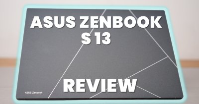 REVIEW Asus Zenbook S13 - probabil laptopul perfect de birou cu Windows