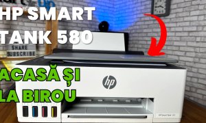 REVIEW HP Smart Tank 580 - 585 - multifuncțional pentru familie și birou