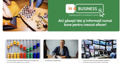 ING Bank lansează InBusiness, unde experții oferă idei concrete pentru antreprenori