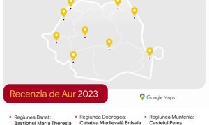 Cele mai populare castele și cetăți din România premiate de Google