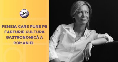 Femeia care pune pe farfurie cultura gastronomică a României
