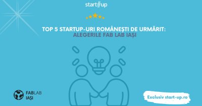 TOP 5 startup-uri românești, alegerile Fab Lab Iași 