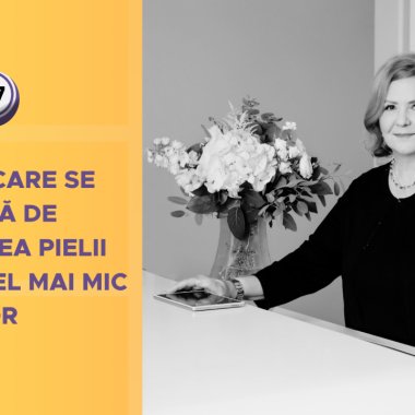 Femeia care se ocupă de sănătatea pielii până la cel mai mic por