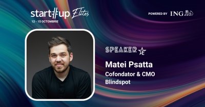 Ce poți învăța despre business growth de la Matei Psatta la Startup Elites 2023