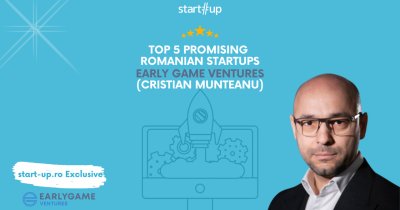 Cristian Munteanu, Early Game Ventures: Top 5 promising Romanian startups