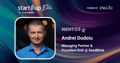 Story time cu Andrei Dudoiu la Startup Elites 2023: despre investiții&finanțări