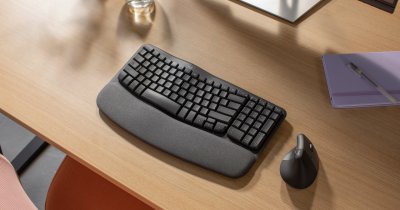 Logitech Wave Keys, o nouă tastatură ergonomică pentru birou