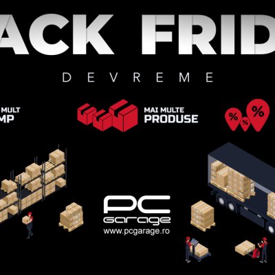 Când e Black Friday 2023 la PC Garage și ce produse sunt la reducere