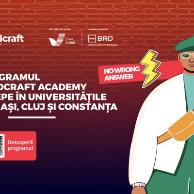 Mindcraft Academy permite studenților să găsească o carieră potrivită pentru ei