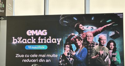 eMAG Black Friday - Toate detaliile campaniei care începe pe 10 noiembrie