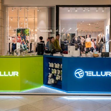 Tellur lansează două magazine fizice în AFI Cotroceni și Plaza România