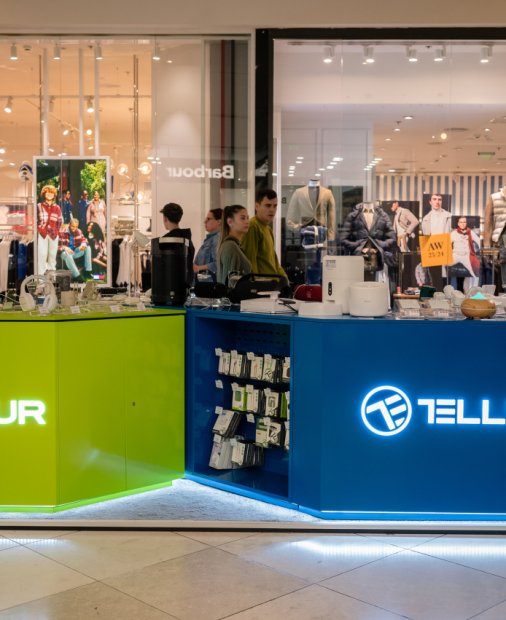 Tellur lansează două magazine fizice în AFI Cotroceni și Plaza România