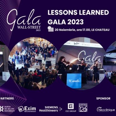 Gala Wall-Street.ro 2023: Lecțiile învățate de companiile de top și liderii de business ai României