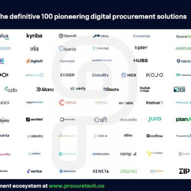 Veridion, among the top 100 Global Procurement Technology Companies for 2023